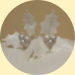 Snowflake and Holly Wedding Cake